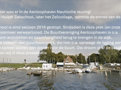 Droom Buurtvereniging Aanloophaven