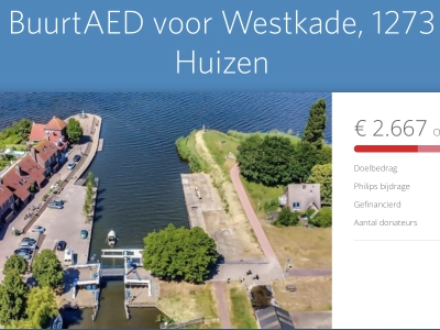 Buurt AED actie is geslaagd!
